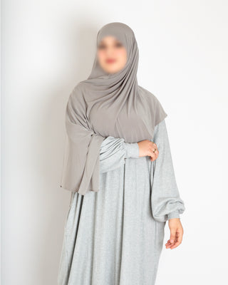 Viscose Abaya Polosy - Grau - Sale