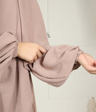 A-Linie Jazz Abaya smokey sand